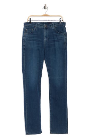 Ag Everett Slim Straight Leg Jeans In Blue