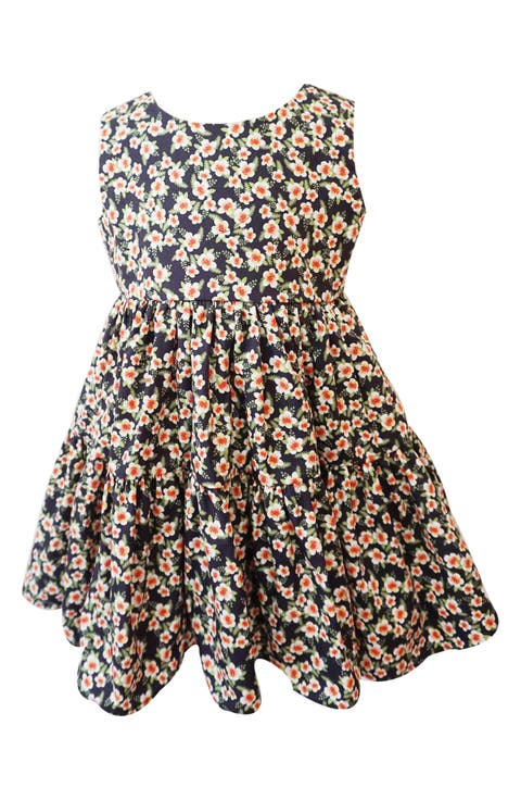 Floral Cotton Dress (Toddler & Little Kid)