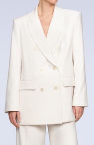 BCBGMAXAZRIA Tonya Oversize Double Breasted Blazer