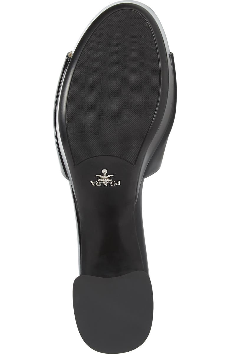 Prada Platform Slide Sandal, Alternate, color,