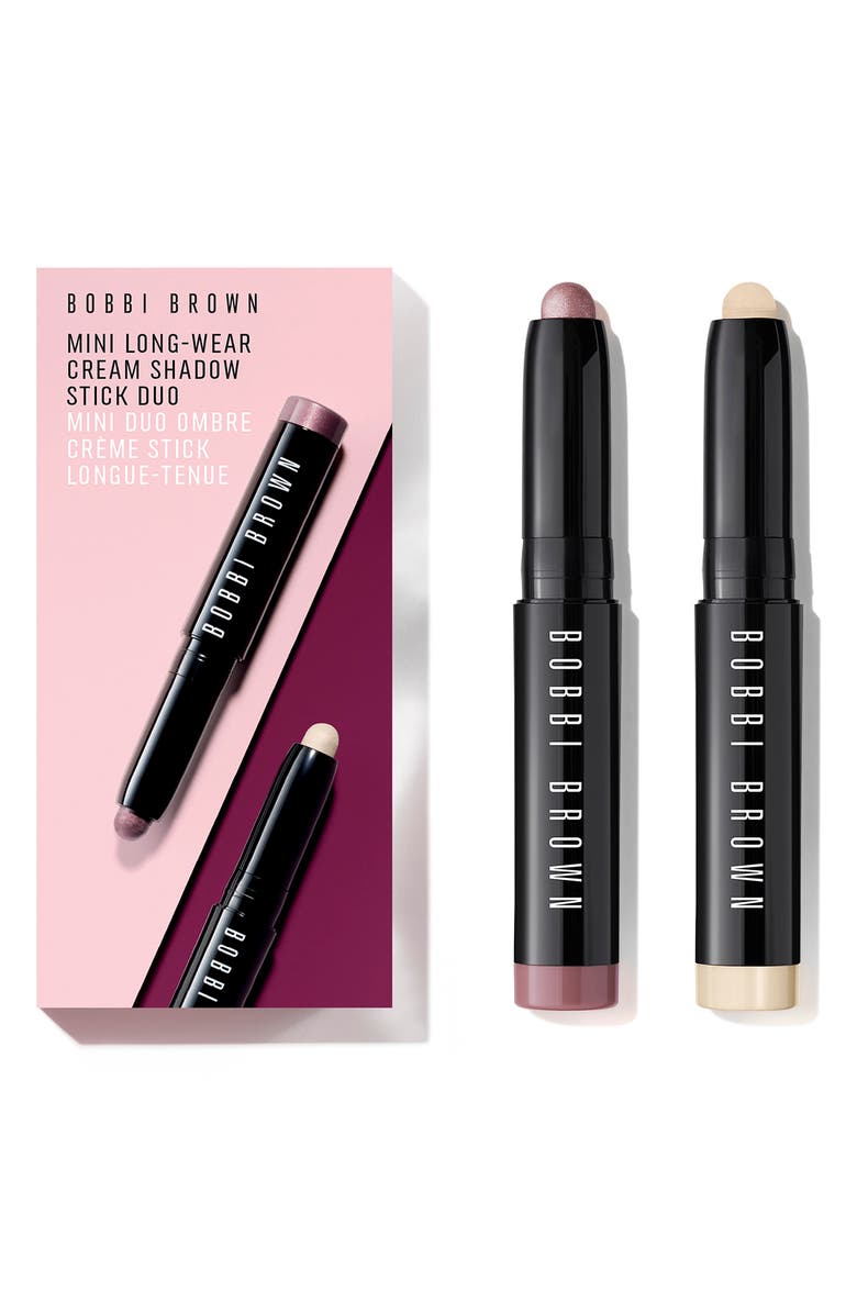 Bobbi Brown Mini Long-Wear Cream Shadow Stick Duo USD $36 Value, Main, color, Multi