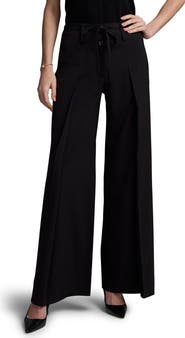 NIC+ZOE Milan Tie Waist Wide Leg Pants