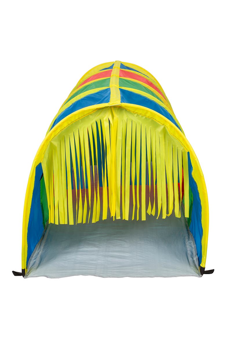 Super Sensory 6-Foot Walk-Through Tunnel, Alternate, color, RED BLUE GREEN YELLOW