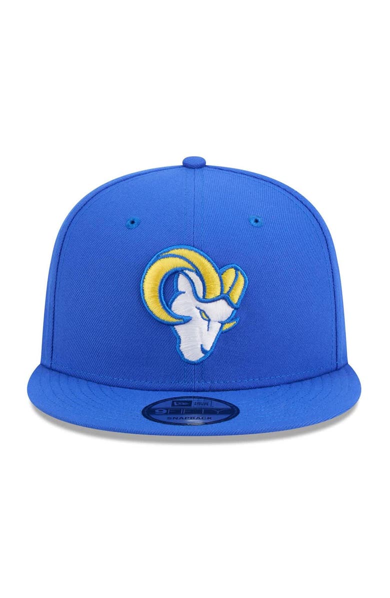 New Era Men's New Era Royal Los Angeles Rams 9FIFTY Snapback Hat, Alternate, color, Royal