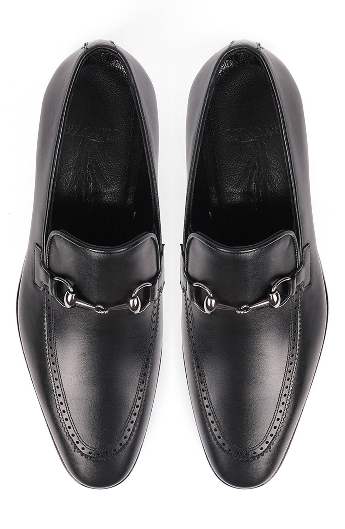 VELLAPAIS Danbury Horsebit Loafer, Alternate, color, Black
