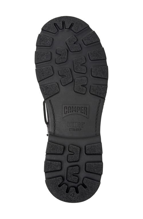 Camper Brutus Moc Toe Loafer In Black