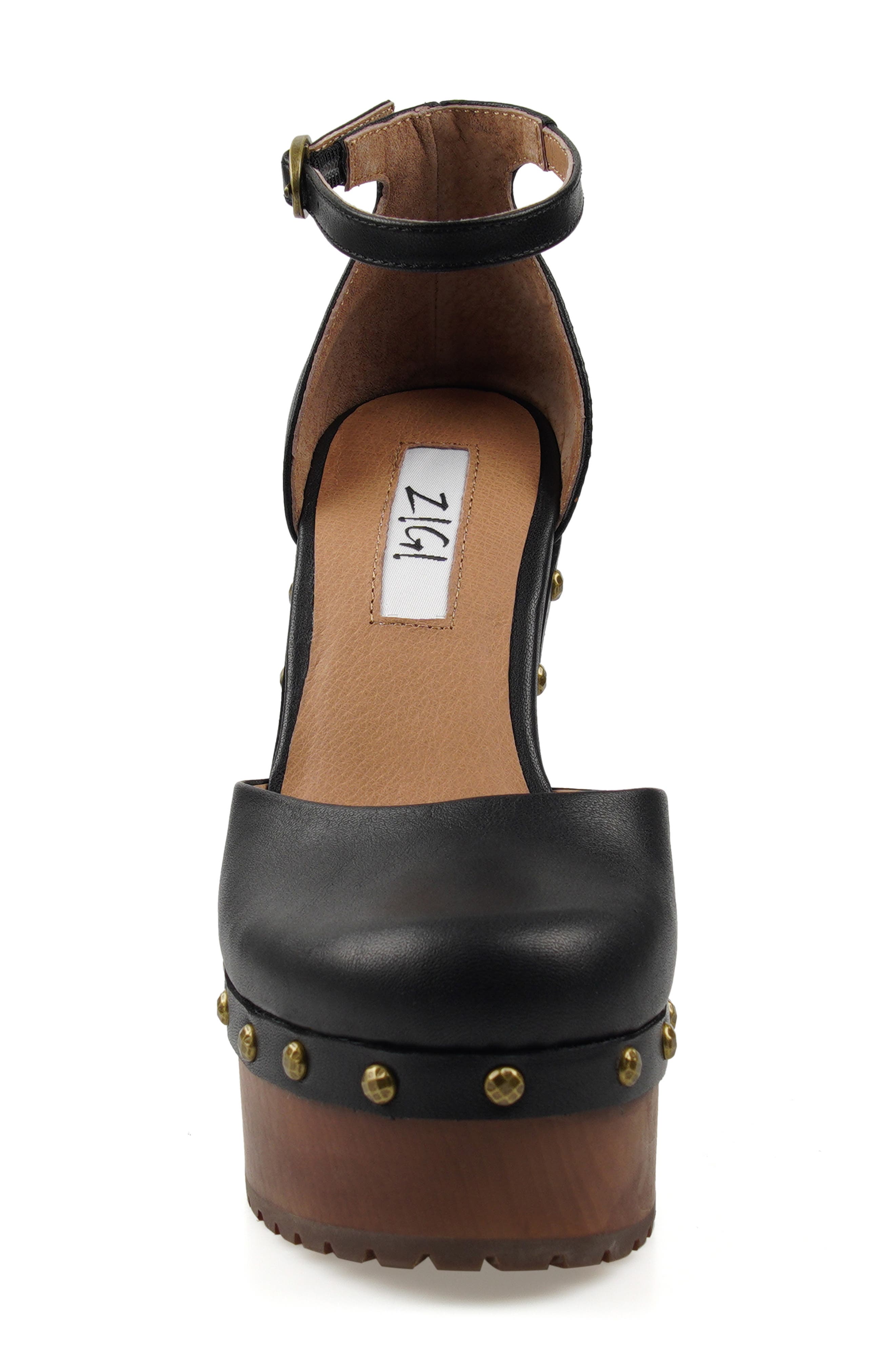 ZIGI Divaa Ankle Strap Platform Pump, Alternate, color, Black