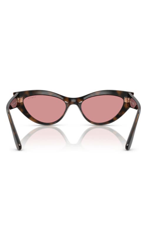 Vogue 52mm Polarized Cat Eye Sunglasses In Pink
