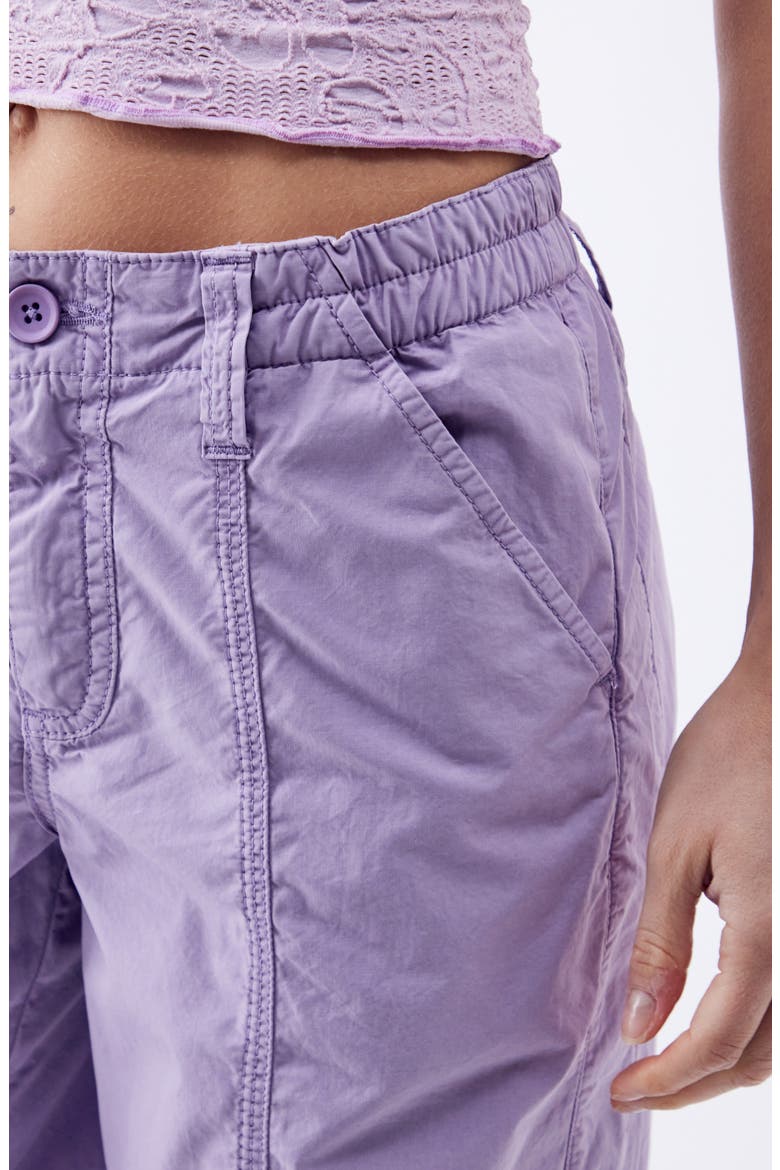 Y2K Low Rise Cargo Pants, Alternate, color, LILAC