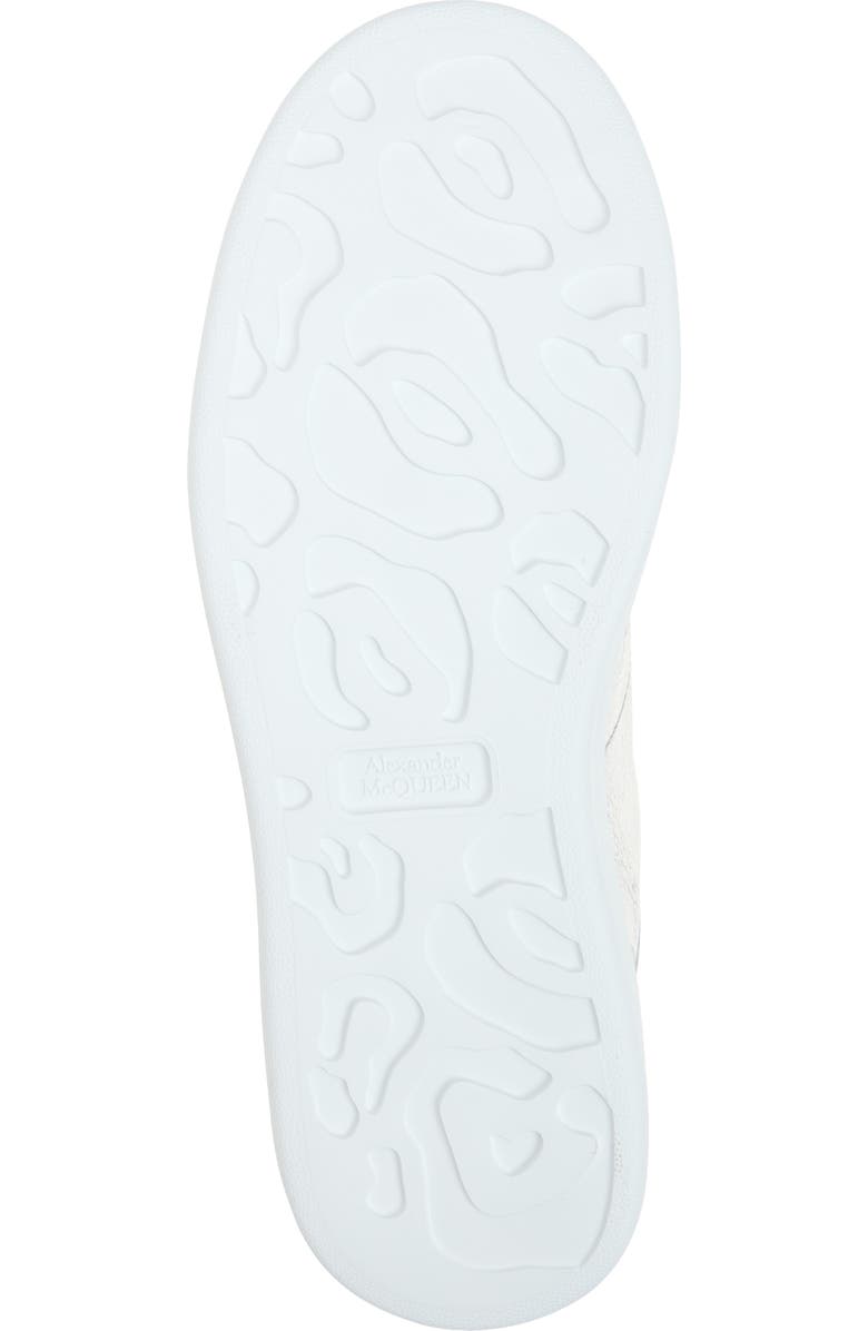 McQueen Oversized Mirror Sneaker, Alternate, color, Silver