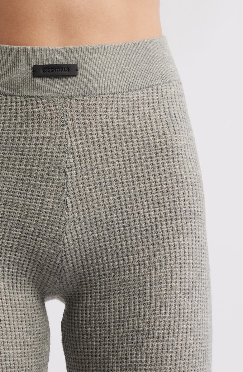 Fear of God Essentials Waffle Knit Leggings, Alternate, color, 