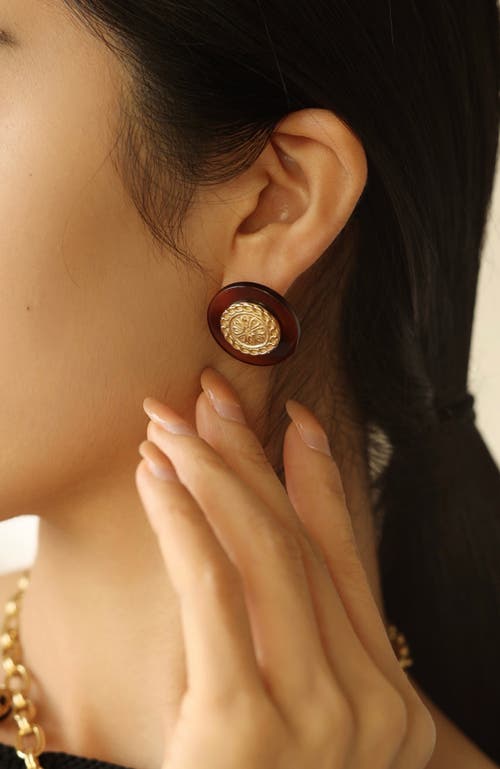 Rc Retro Chic Retro Coin Earrings In Multi