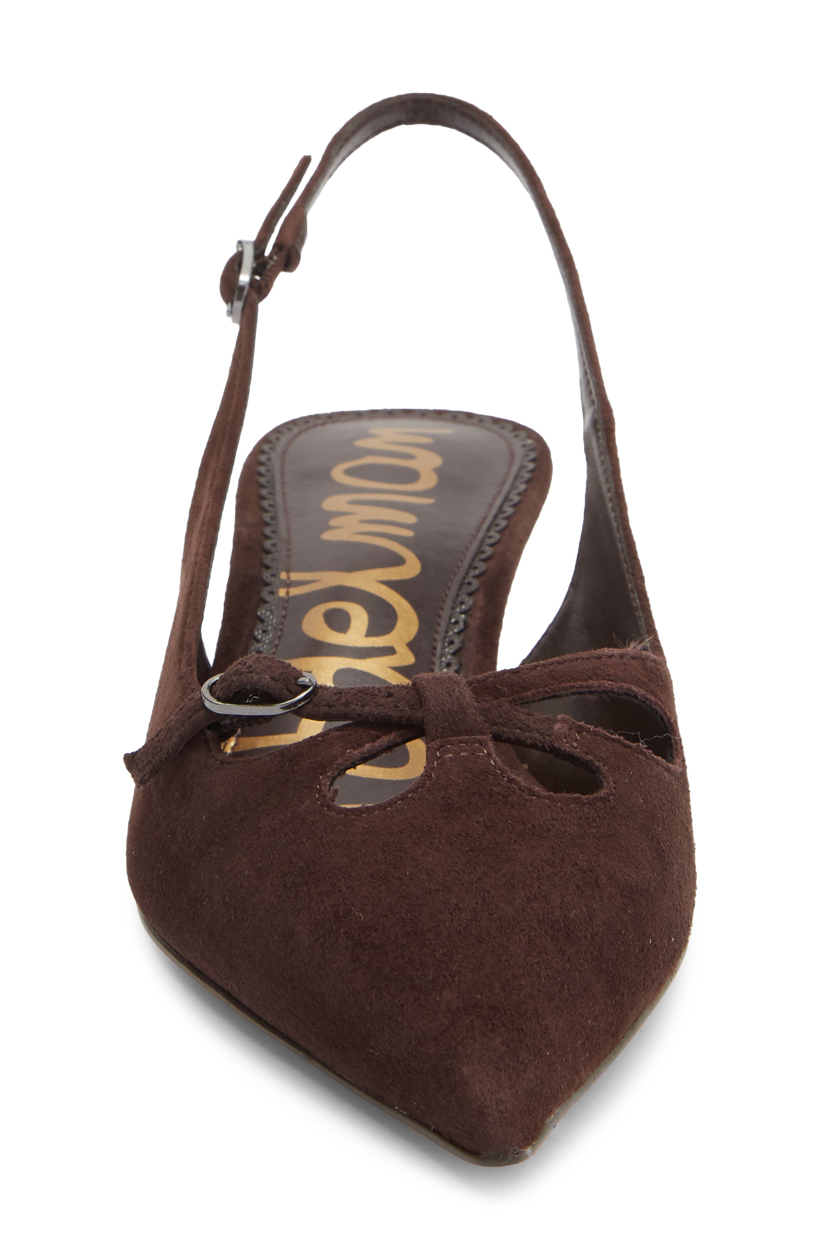 Fauna Kitten Heel Slingback Pump, Alternate, color, CAFE NOIR