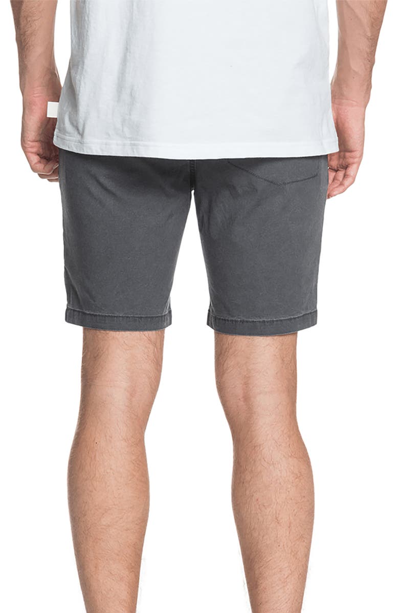 Quiksilver Flux Flat Front Chino Shorts, Alternate, color, 