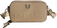 True Religion Double-Zip Horseshoe Camera Bag