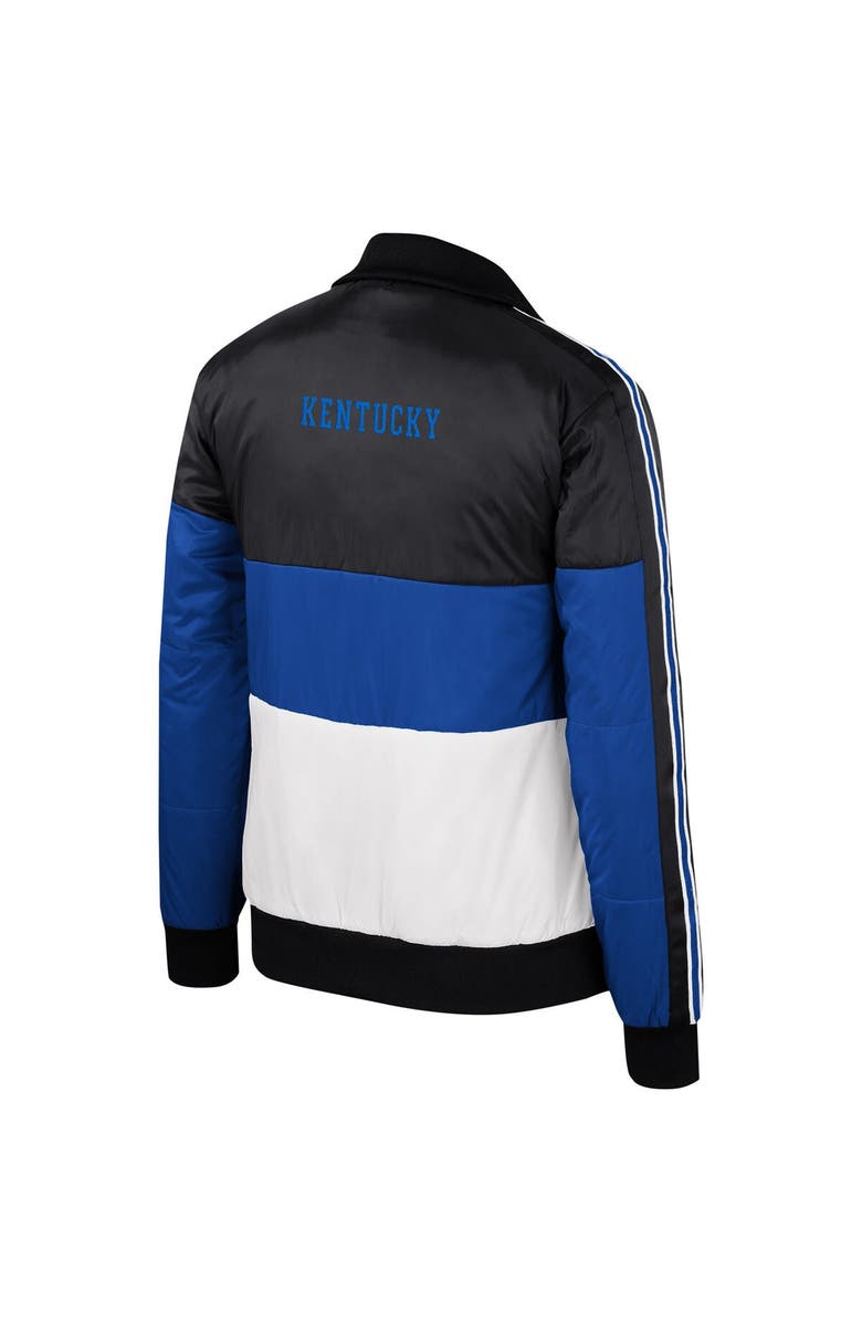 THE WILD COLLECTIVE Women's The Wild Collective Royal Kentucky Wildcats Color-Block Puffer Full-Zip Jacket, Alternate, color, Royal
