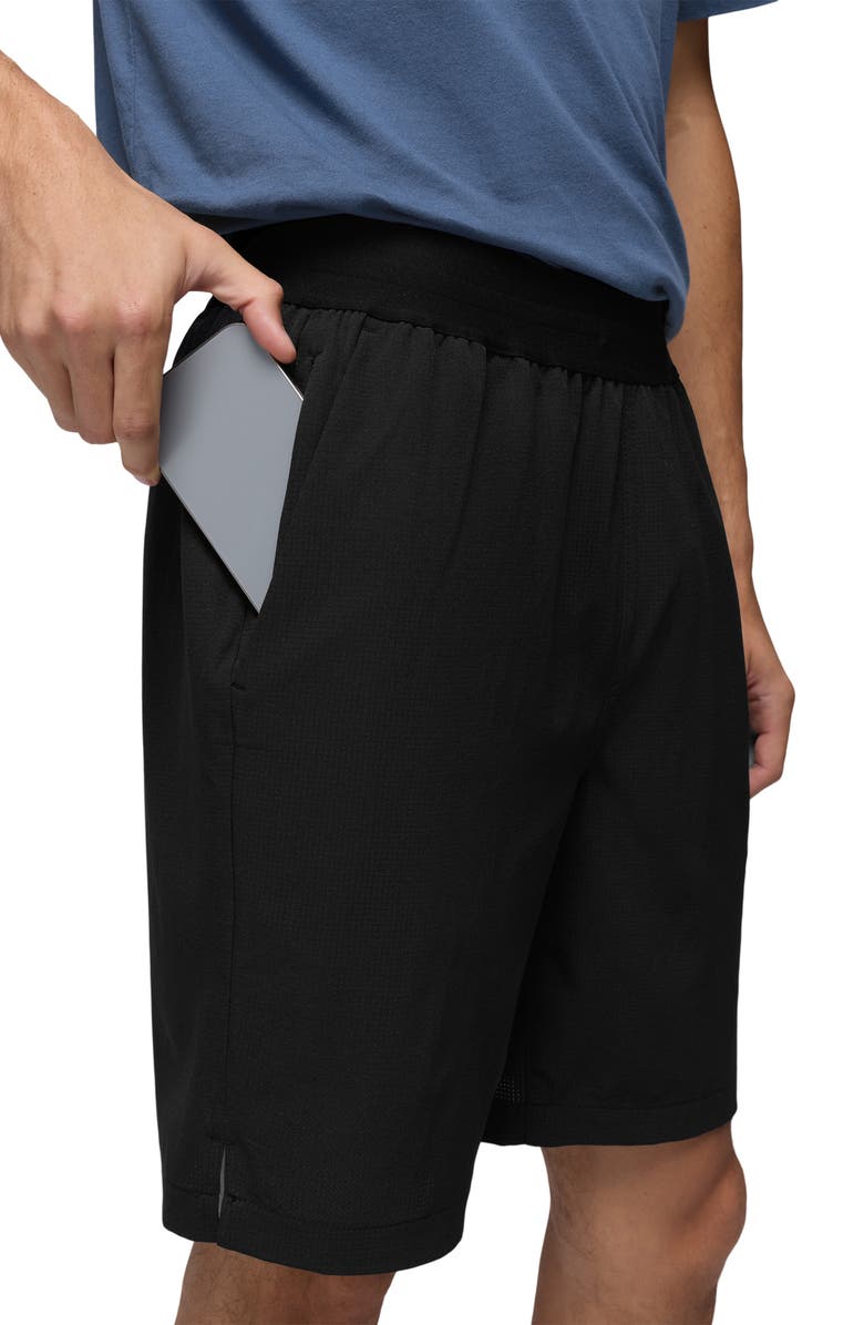 prAna Hybridizer Shorts, Alternate, color, Black