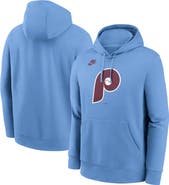 Nike Men's Nike Light Blue Philadelphia Phillies Cooperstown Collection Logo Club Pullover Hoodie