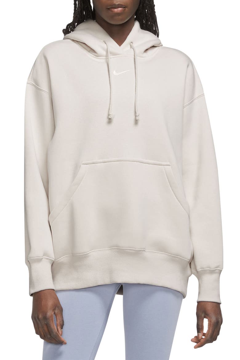 Sportswear Phoenix Fleece Oversized Pullover Hoodie, Main, color, 104 104 LTOWBR/SAIL