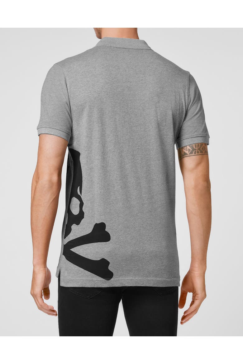 Polo Shirt Men, Alternate, color, grey