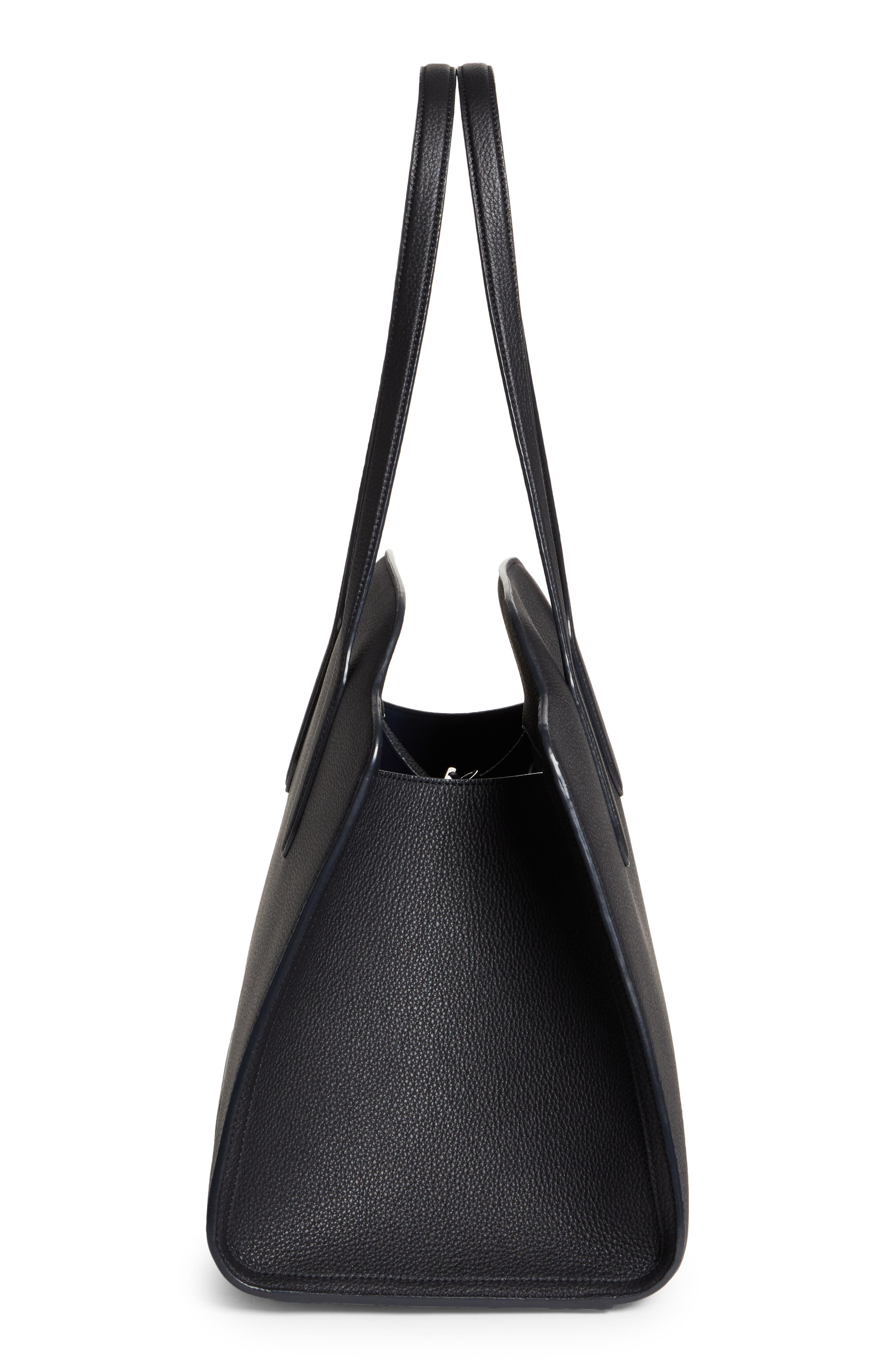 Loro Piana Extra Large Sesia Matte Leather Tote, Alternate, color, 