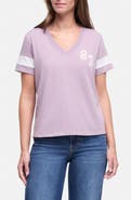 Wildfox Micky Graphic V-Neck T-Shirt