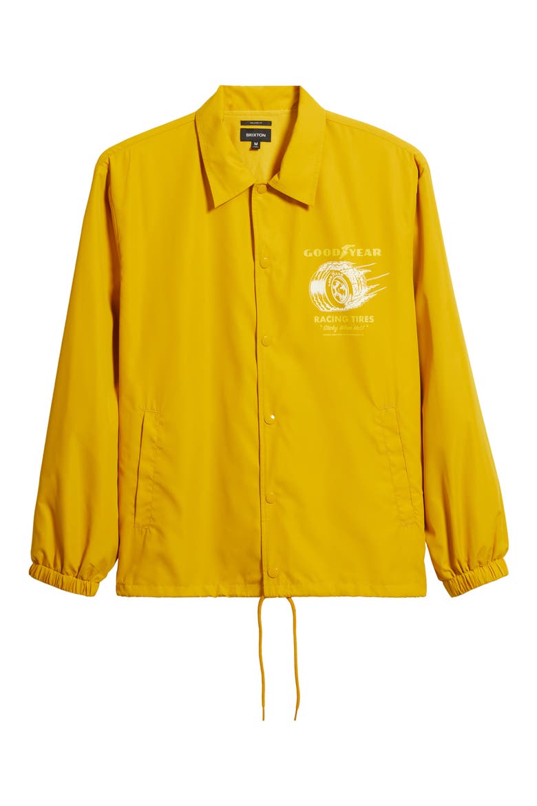 x Goodyear Slick Windbreaker, Alternate, color, NUGGET GOLD