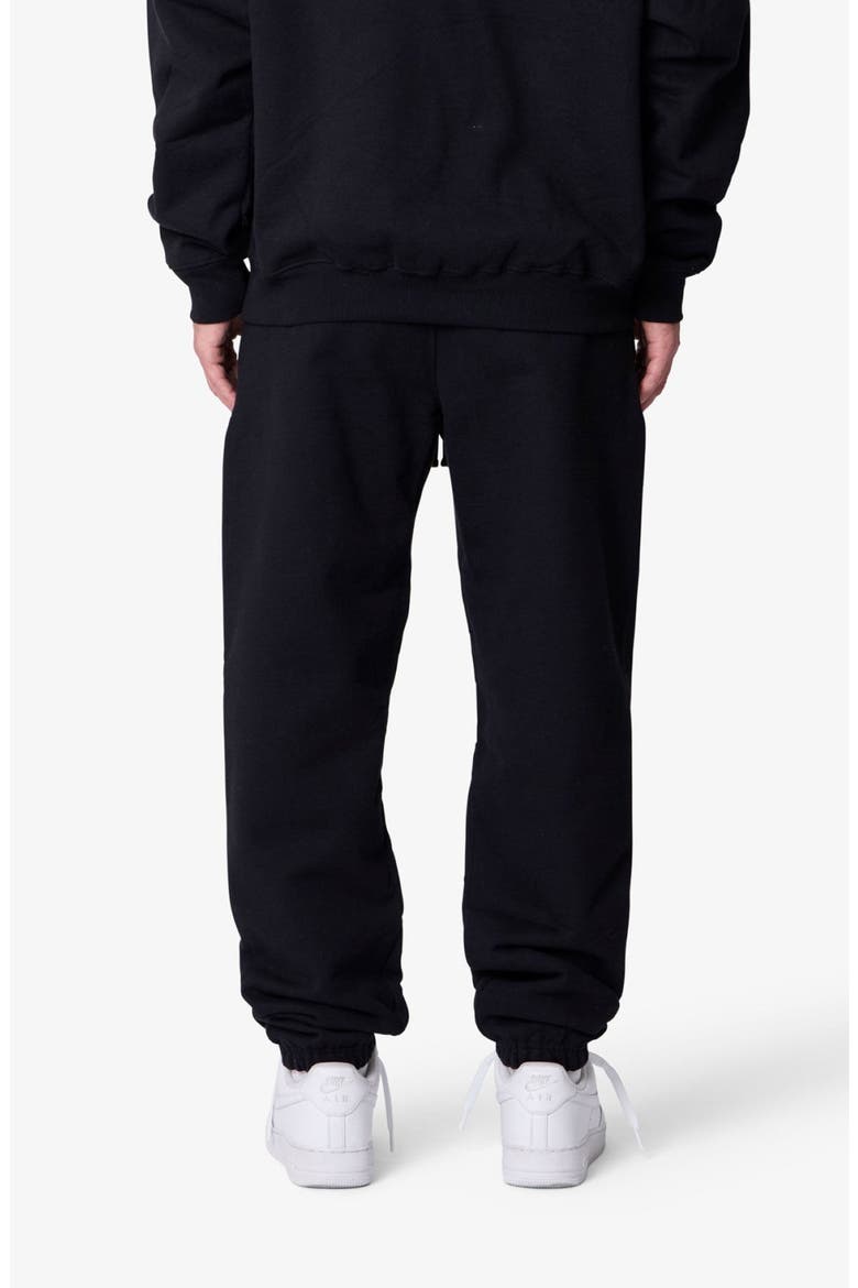 Heavyweight Cotton Sweatpants, Alternate, color, BLACK