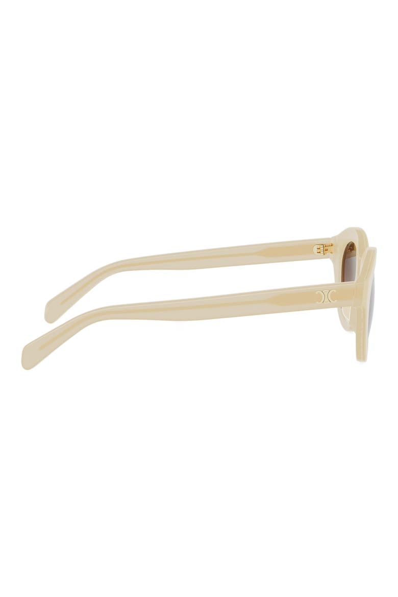 Triomphe 47mm Small Pantos Sunglasses, Alternate, color, ORANGE/ OTHER / GRADIENT BROWN