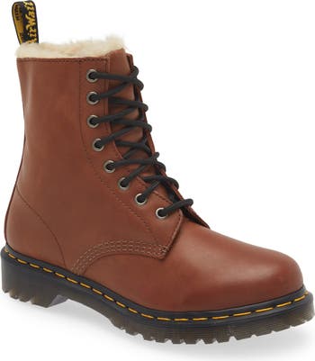 1460 Serena Faux Fur Lined Leather Boot