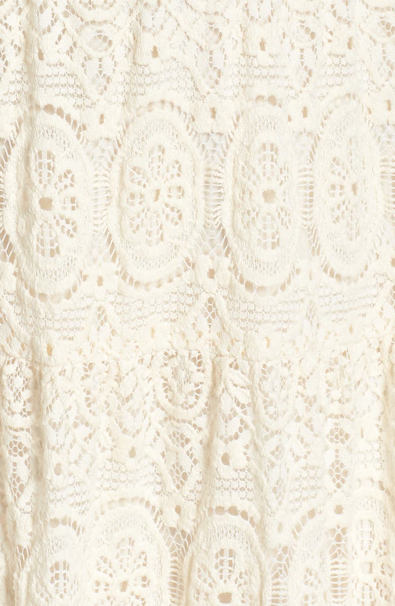 Eliza J Tiered Lace Maxi Dress, Alternate, color, 