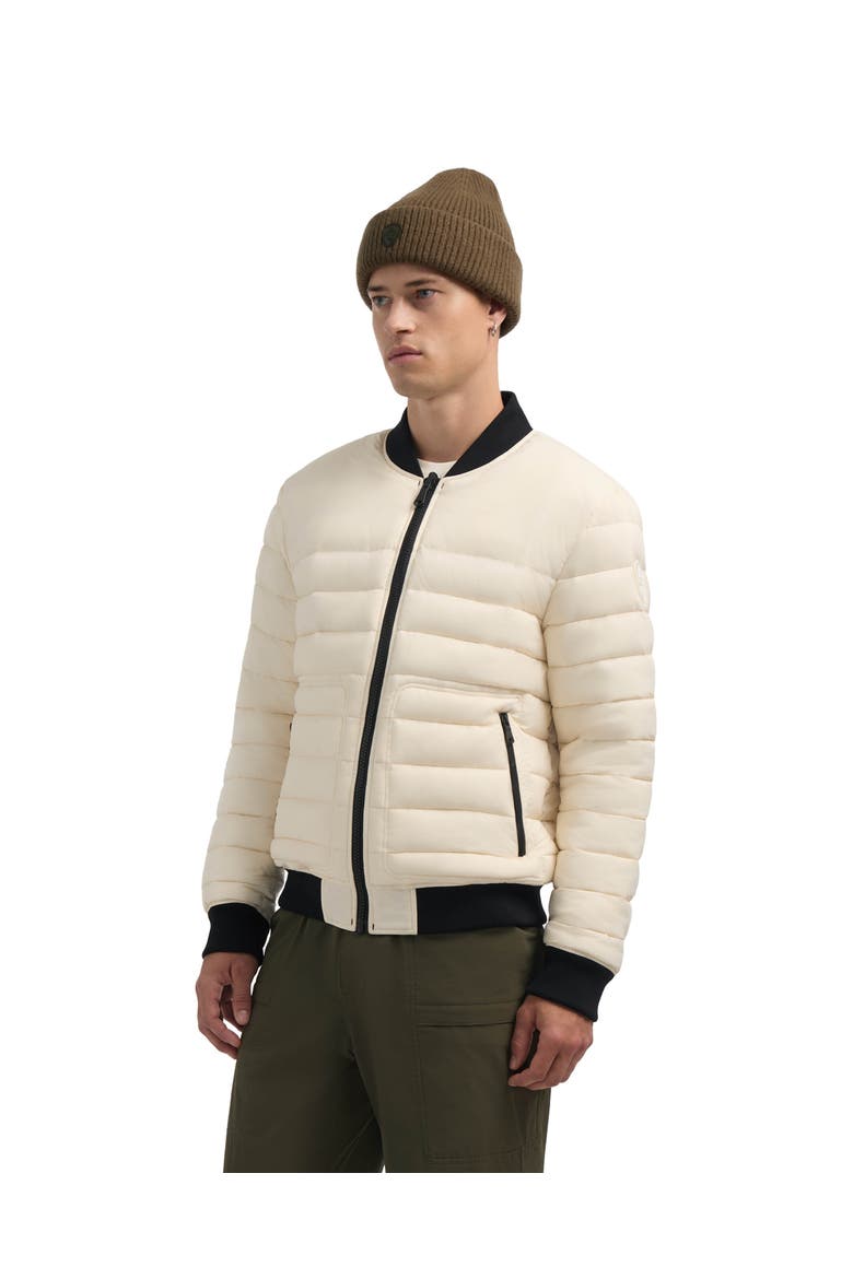 Aries Reversible Lightweight Bomber Jacket, Alternate, color, Black