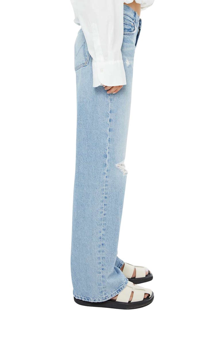 The Maven Mid Rise Ripped Straight Leg Jeans, Alternate, color, REELIN IT IN