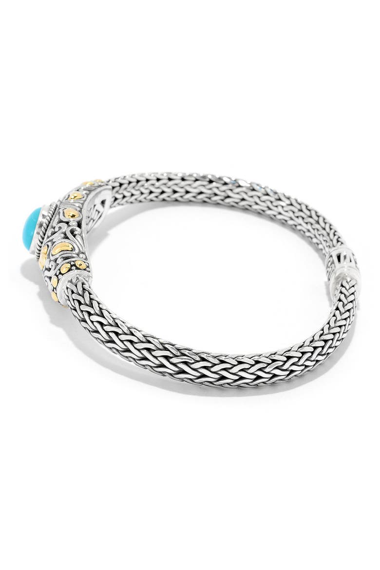 Sleeping Beauty Turquoise Bangle Bracelet, Alternate, color, TURQUOISE