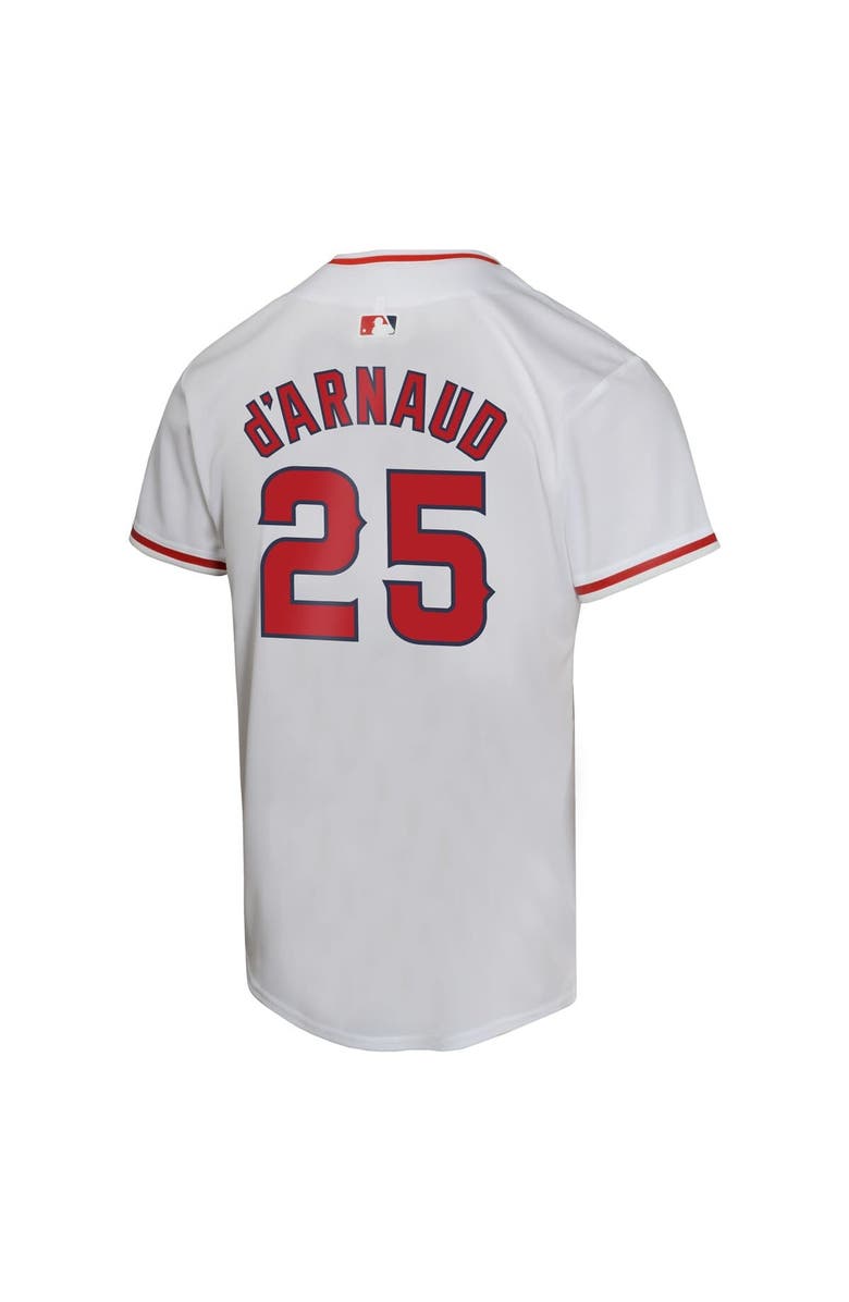 Nike Youth Nike Travis d'Arnaud White Los Angeles Angels Home Game Player Jersey, Alternate, color, White