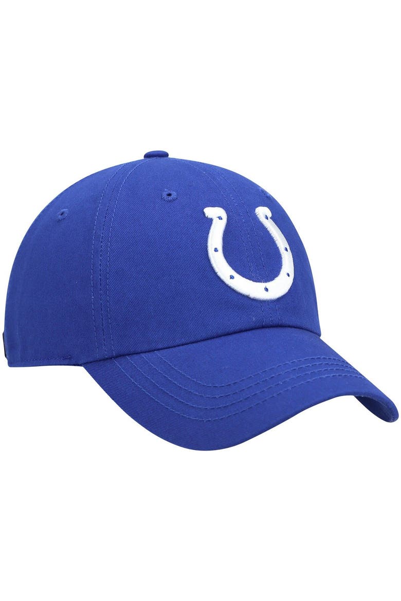 Women's '47 Royal Indianapolis Colts Miata Clean Up Primary Adjustable Hat, Alternate, color, Royal
