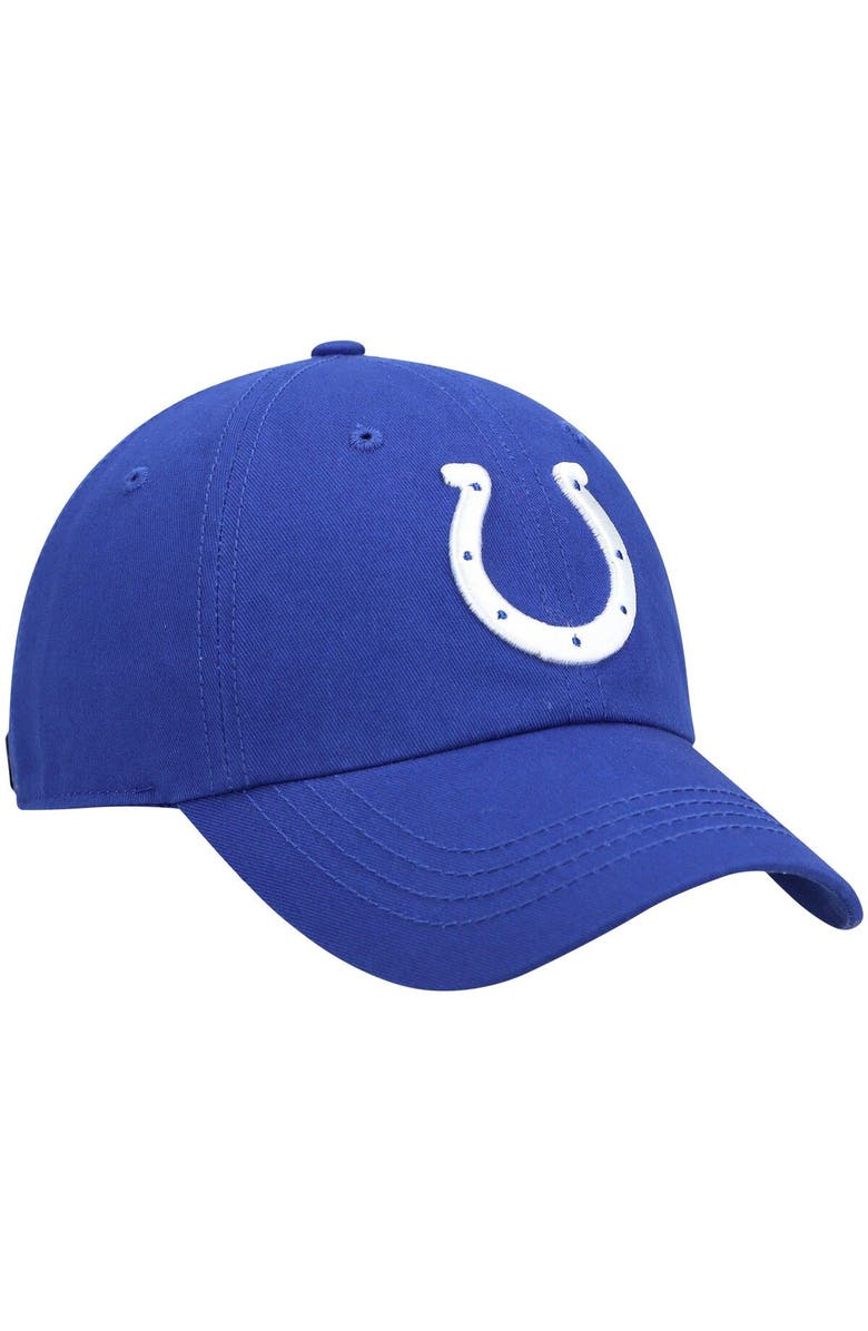 '47 Women's '47 Royal Indianapolis Colts Miata Clean Up Primary Adjustable Hat, Alternate, color, 