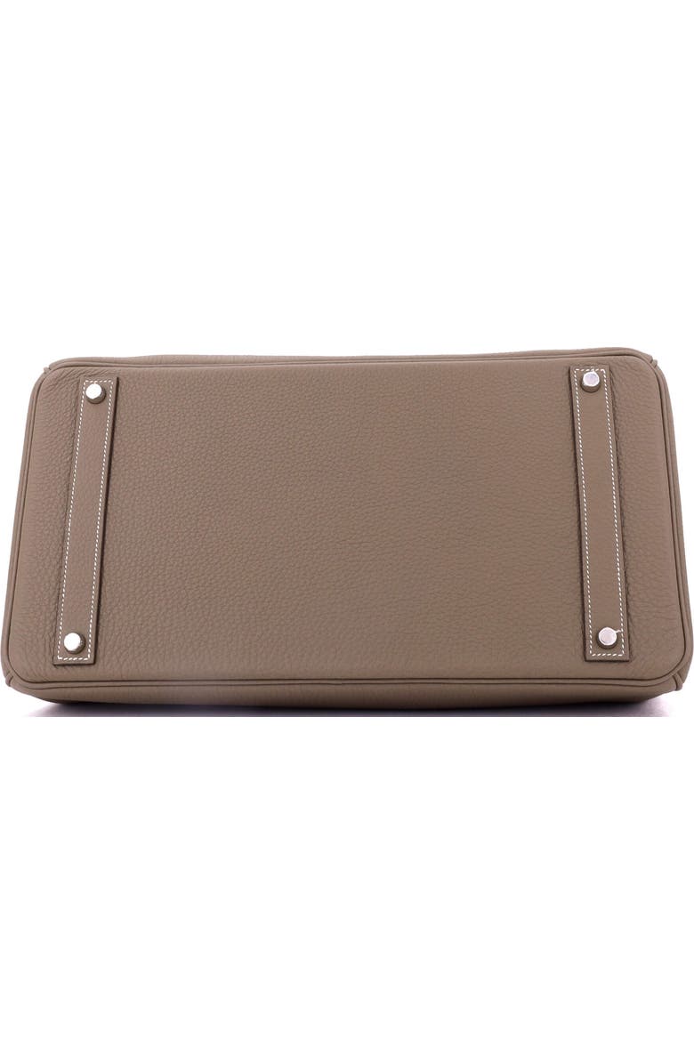 Pre-Owned Hermes Birkin Handbag Grey Togo with Palladium Hardware 40, Alternate, color, Etoupe