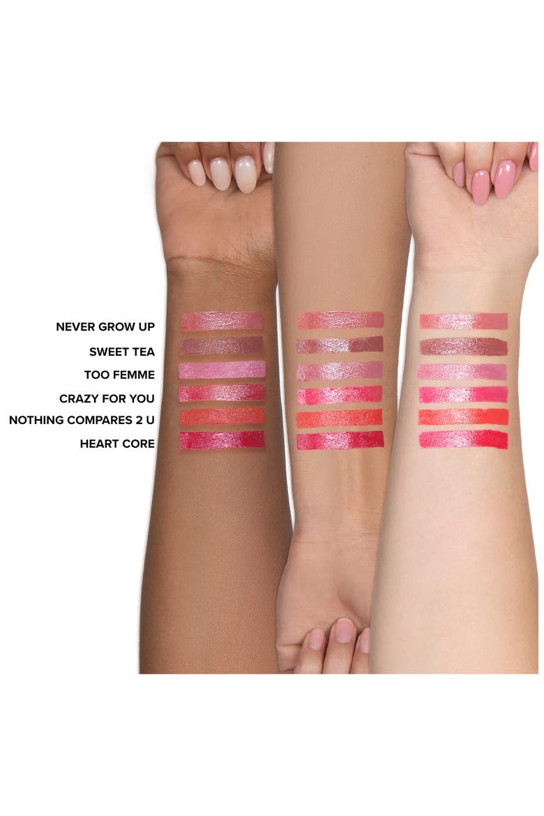 Too Femme Heart Core Lipstick (Limited Edition), Alternate, color, NOTHING COMPARES 2 U