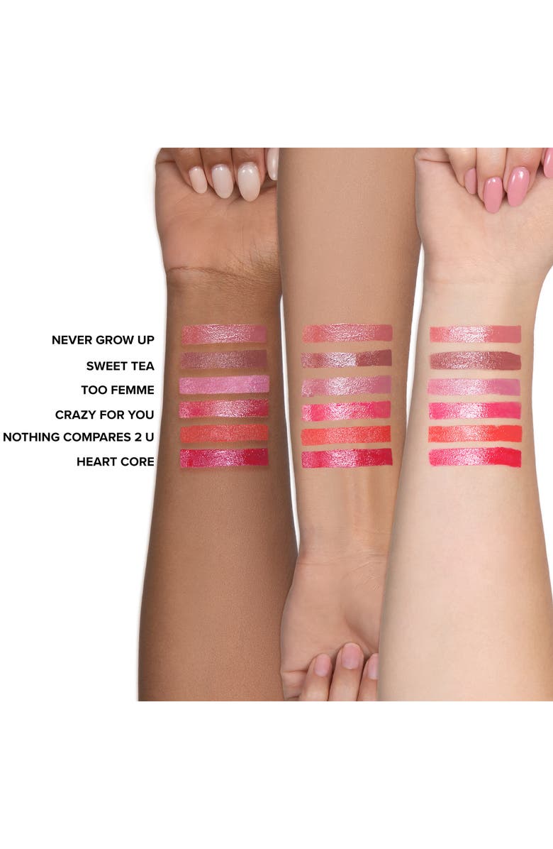Too Faced Too Femme Heart Core Lipstick, Alternate, color,