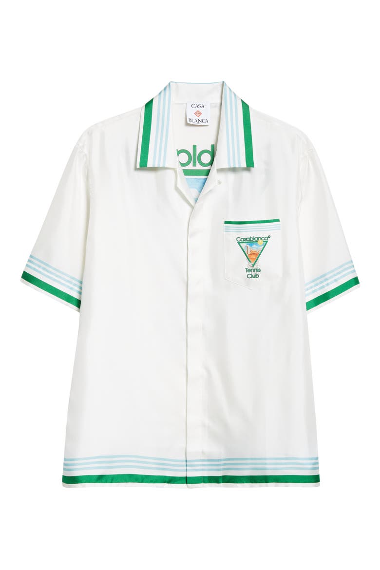Metaphysical Tennis Icon Silk Camp Shirt, Alternate, color, METAPHYSICAL TENNIS ICON
