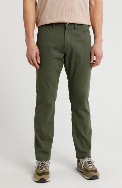 Cotton Stretch Canvas Pants (Regular & Tall)