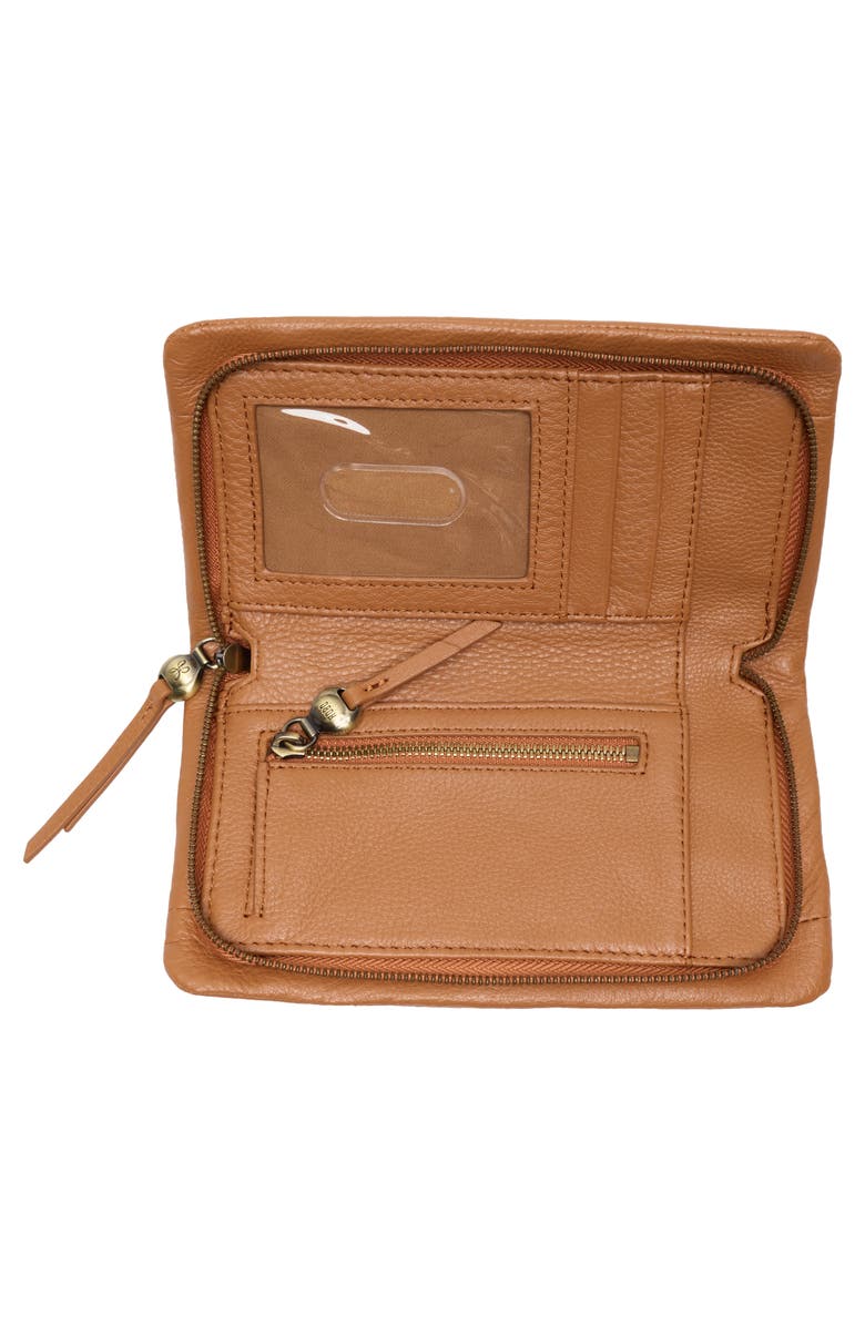 HOBO Cass Large Wallet, Alternate, color, Butterscotch