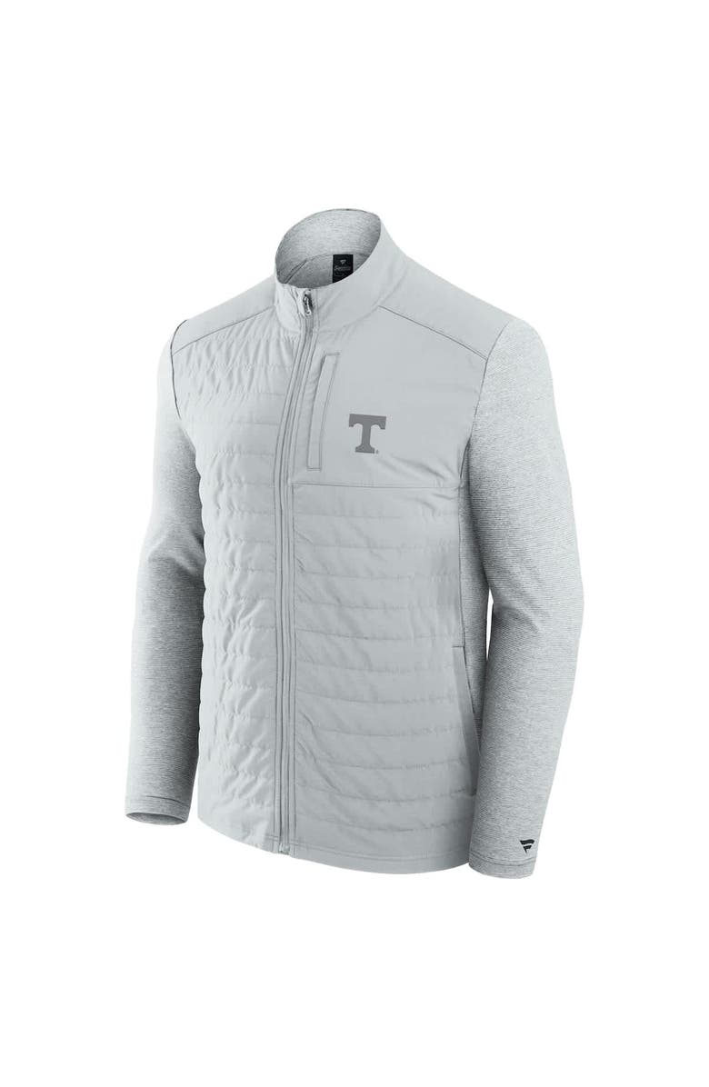 FANATICS Men's Fanatics Gray Tennessee Volunteers Tonal Primary Logo Full-Zip Jacket, Alternate, color, Gray