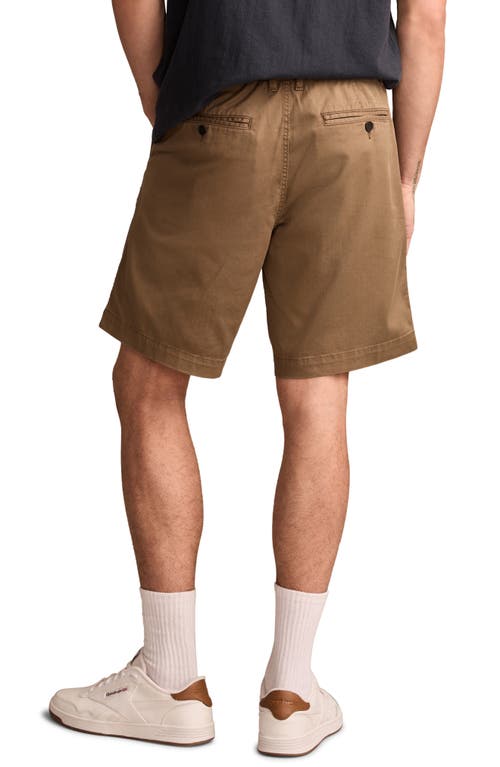 Shop Lucky Brand Stretch Twill Shorts In Teak