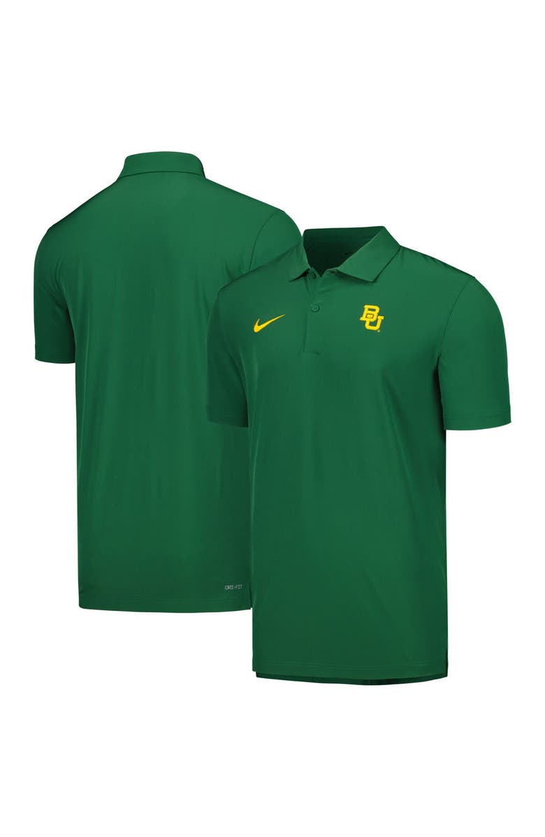 Nike Men's Nike Green Baylor Bears Sideline Polo, Main, color, Green