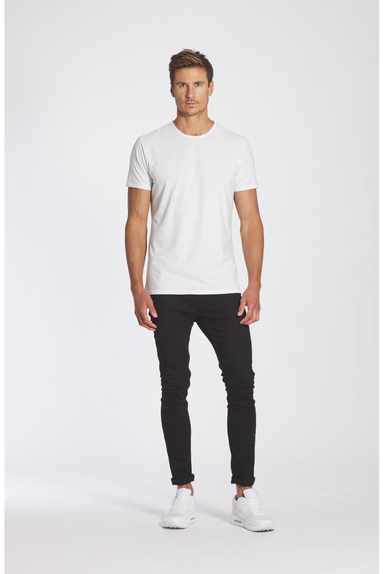 AO Split Hem T-Shirt, Alternate, color, WHITE