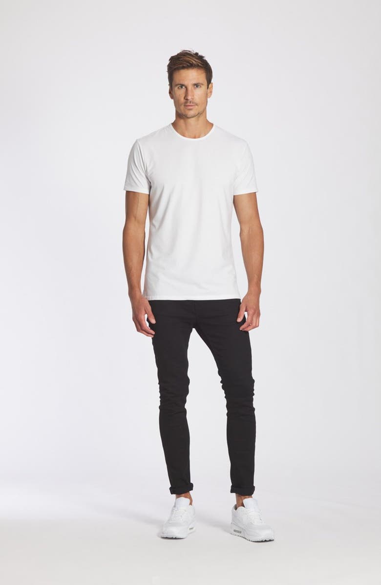 Cuts AO Split Hem T-Shirt, Alternate, color, White