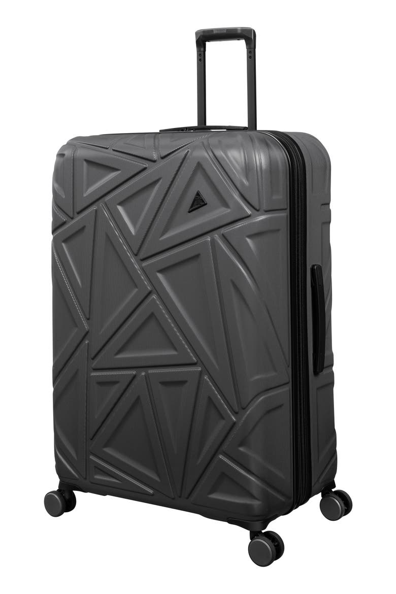 Trigon Hardside Expandable Spinner Suitcase, Main, color, CHARCOAL