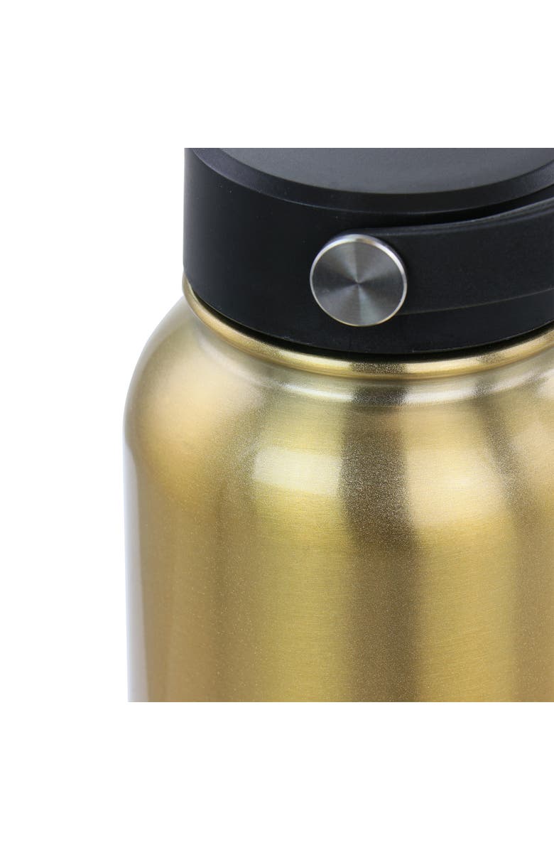 Wao 38 Ounce Stainless Steel Insulated Thermal Bottle with Lid in Dark Gold, Alternate, color, Dark Gold